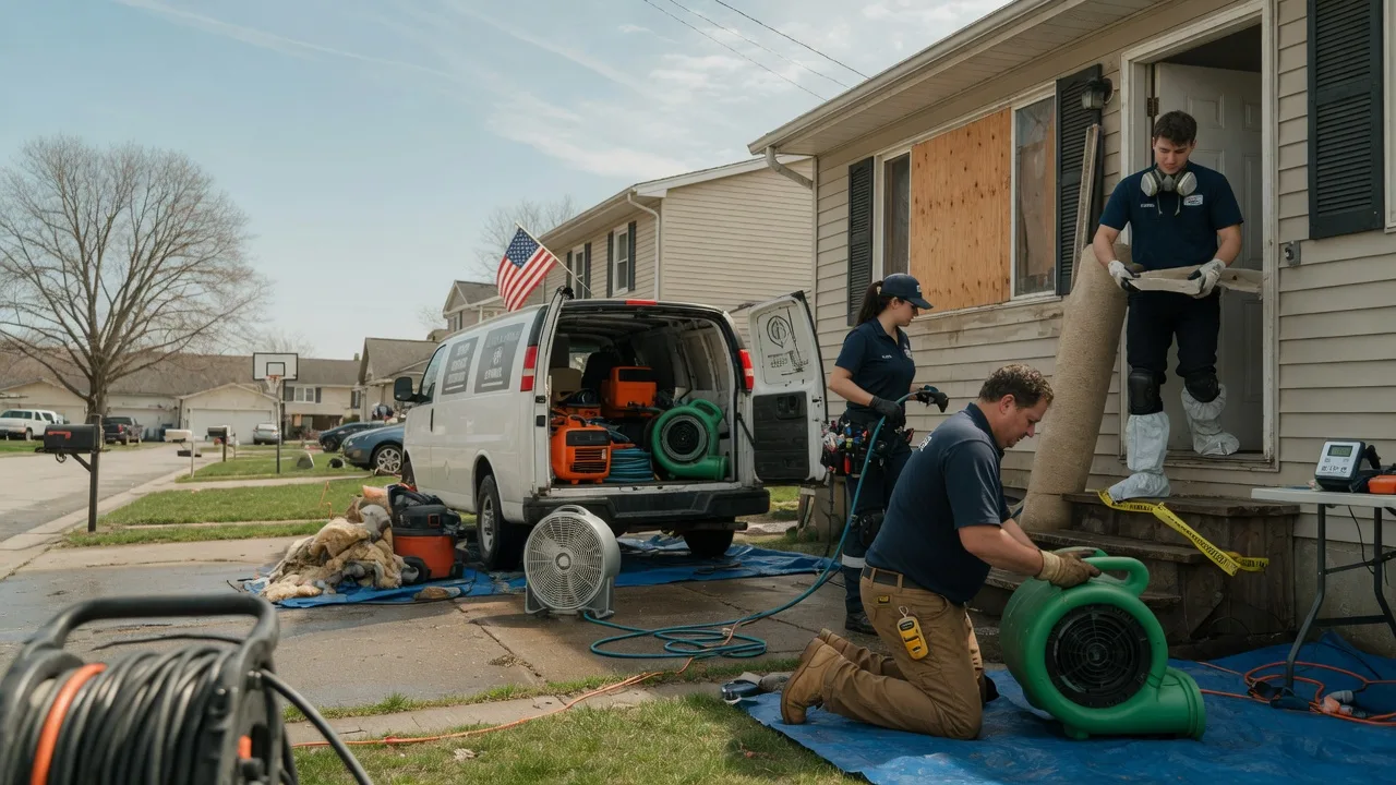 Water Damage Restoration in Oliver, PA near me